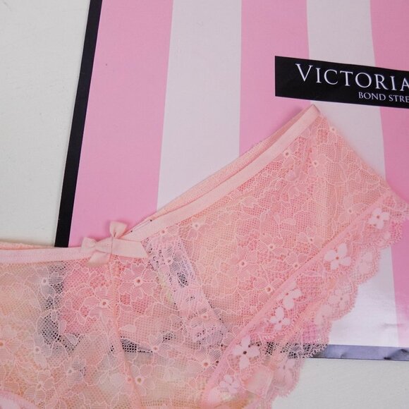 nwt Victoria's Secret VS dream angels lace up back peekaboo cheeky dream angels - Picture 4 of 5